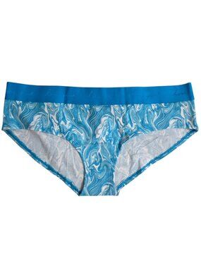 NWT PINK VS Rare Retired Bright Blue Marine Marble Hipster 36013779 QJE